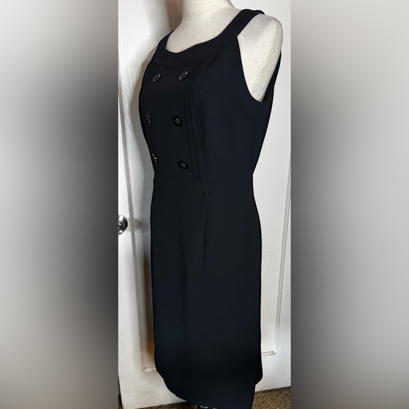 Tahari Pencil Midi Dress Racerback Sleeveless Business Office Professional - Picture 4 of 9